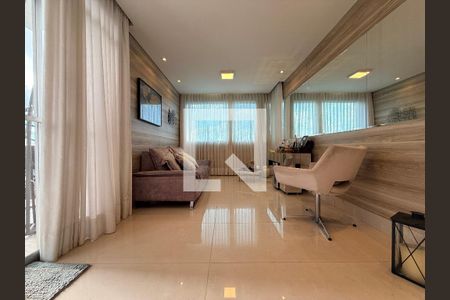 Sala de apartamento à venda com 4 quartos, 270m² em Cidade Nova, Belo Horizonte