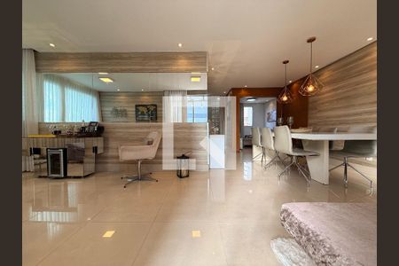 Sala de apartamento à venda com 4 quartos, 270m² em Cidade Nova, Belo Horizonte