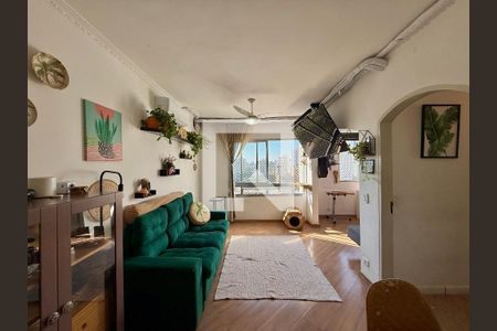 Sala de apartamento à venda com 2 quartos, 84m² em Cidade Monções, São Paulo