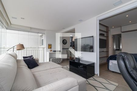 Sala de apartamento para alugar com 1 quarto, 54m² em Vila Nova Conceição, São Paulo