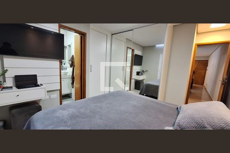 Quarto Suíte de apartamento à venda com 2 quartos, 102m² em Vila Curuçá, Santo André