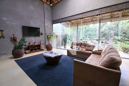 Sala de casa de condomínio para alugar com 3 quartos, 230m² em Nova Contagem, Contagem