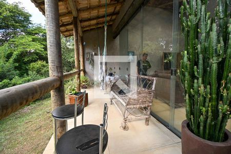 Varanda da Sala de casa de condomínio para alugar com 3 quartos, 230m² em Nova Contagem, Contagem
