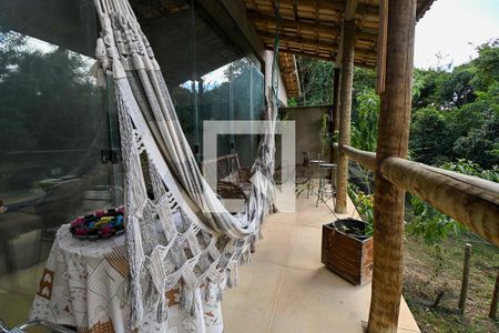 Varanda da Sala de casa de condomínio para alugar com 3 quartos, 230m² em Nova Contagem, Contagem