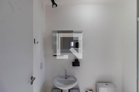 Banheiro da Suíte de apartamento para alugar com 1 quarto, 26m² em Barra Funda, São Paulo