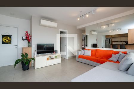 Sala de apartamento para alugar com 3 quartos, 115m² em Jardim Prudência, São Paulo