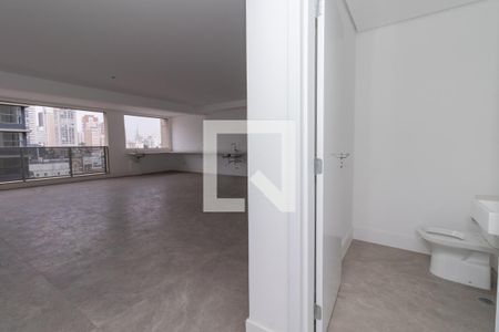 Sala e Lavabo de apartamento à venda com 3 quartos, 162m² em Perdizes, São Paulo