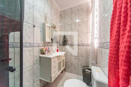 Banheiro Social de casa para alugar com 3 quartos, 150m² em Campestre, Santo André