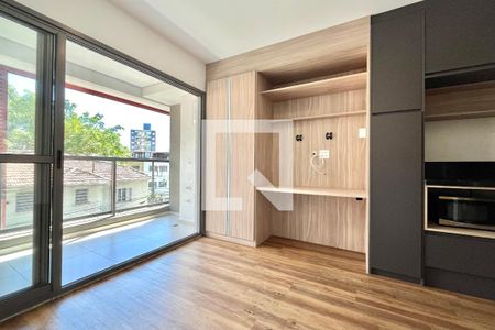 Sala/Quarto de kitnet/studio à venda com 1 quarto, 26m² em Mirandópolis, São Paulo