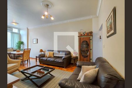 Sala de apartamento à venda com 3 quartos, 116m² em Tijuca, Rio de Janeiro