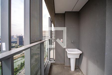 Varanda de kitnet/studio para alugar com 1 quarto, 46m² em Butantã, São Paulo