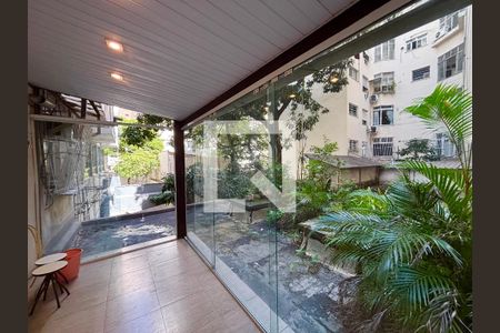 Varanda da Sala de apartamento à venda com 1 quarto, 50m² em Copacabana, Rio de Janeiro