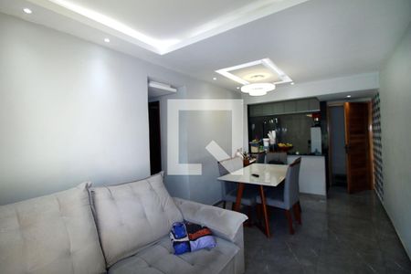 Sala de apartamento à venda com 3 quartos, 67m² em Vaz Lobo, Rio de Janeiro