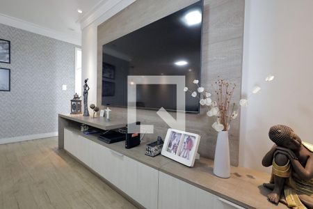 Sala de apartamento à venda com 2 quartos, 90m² em Vila Pires, Santo André