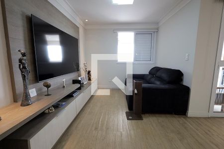 Sala de apartamento à venda com 2 quartos, 90m² em Vila Pires, Santo André