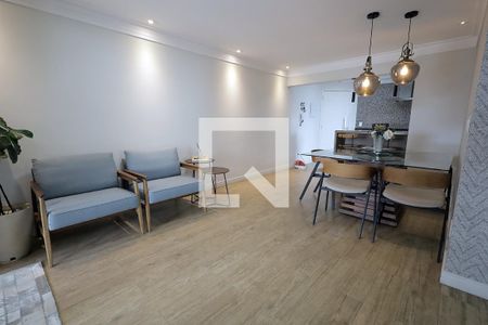 Sala de apartamento à venda com 2 quartos, 90m² em Vila Pires, Santo André