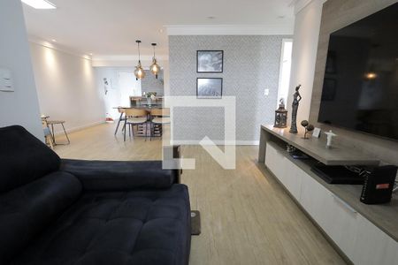 Sala de apartamento à venda com 2 quartos, 90m² em Vila Pires, Santo André