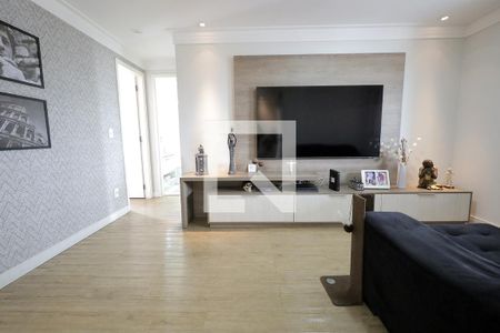 Sala de apartamento à venda com 2 quartos, 90m² em Vila Pires, Santo André