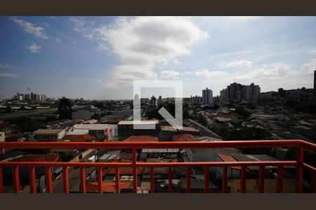 Varanda da Sala de apartamento para alugar com 2 quartos, 52m² em Vila Sao Pedro, Santo André