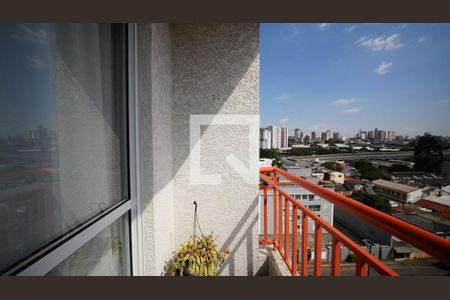 Varanda da Sala de apartamento para alugar com 2 quartos, 52m² em Vila Sao Pedro, Santo André