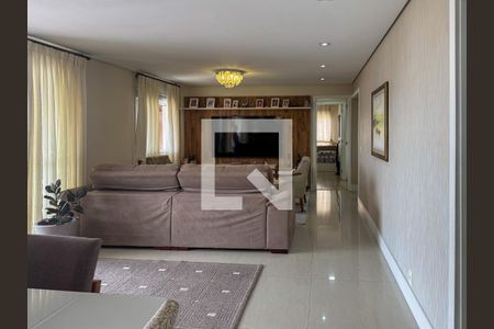 Sala de apartamento para alugar com 3 quartos, 233m² em Jardim, Santo André