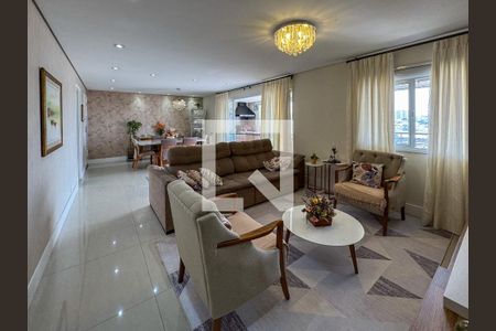 Sala de apartamento para alugar com 3 quartos, 233m² em Jardim, Santo André