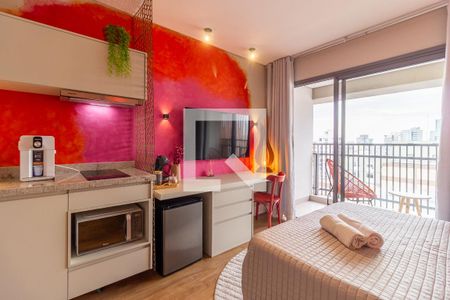Kitnet/Studio de kitnet/studio para alugar com 1 quarto, 23m² em Paraíso, São Paulo