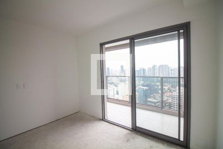 Sala / Quarto - Studio de kitnet/studio à venda com 1 quarto, 24m² em Jardim das Acacias, São Paulo