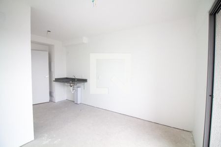 Sala / Quarto - Studio de kitnet/studio à venda com 1 quarto, 24m² em Jardim das Acacias, São Paulo