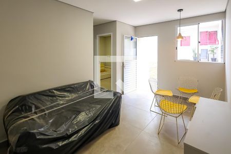 Sala/cozinha de apartamento para alugar com 2 quartos, 50m² em Mato Dentro, Indaiatuba