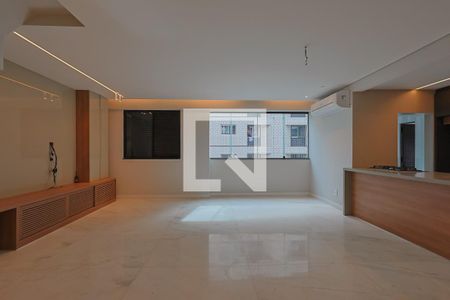 Sala/cozinha de apartamento à venda com 3 quartos, 203m² em Lourdes, Belo Horizonte