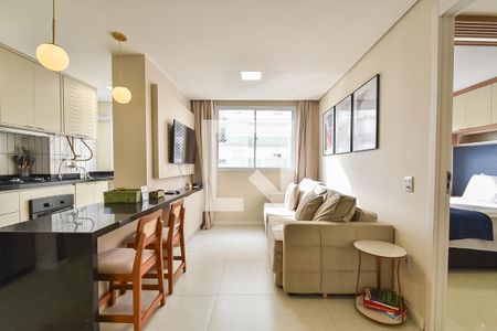 Sala de apartamento para alugar com 1 quarto, 36m² em Liberdade, São Paulo