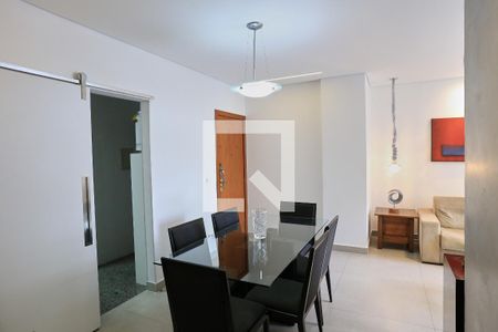 Sala de apartamento à venda com 3 quartos, 100m² em Lourdes, Belo Horizonte