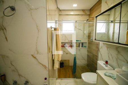 Banheiro da Suíte 2 de apartamento para alugar com 4 quartos, 201m² em Canto do Forte, Praia Grande