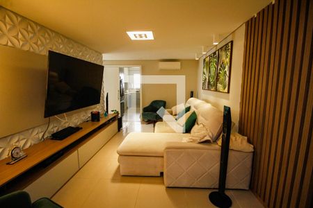 Sala de TV de apartamento para alugar com 4 quartos, 201m² em Canto do Forte, Praia Grande