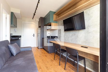 Sala/Cozinha de apartamento para alugar com 1 quarto, 38m² em Vila Olímpia, São Paulo
