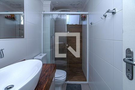 banheiro social_2 de apartamento à venda com 2 quartos, 60m² em Parque Bristol, São Paulo