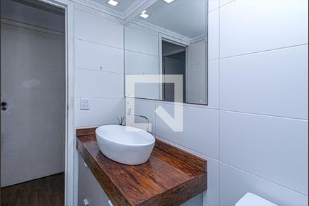 banheiro social_3 de apartamento à venda com 2 quartos, 60m² em Parque Bristol, São Paulo