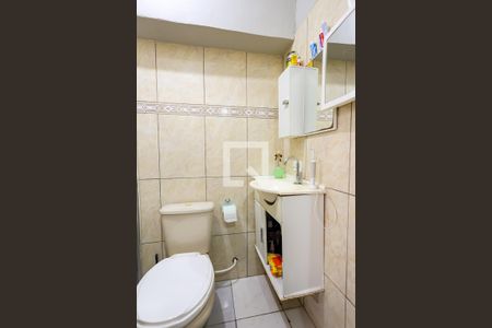 Banheiro da Suíte de casa para alugar com 2 quartos, 80m² em Jardim Itamaraca, Indaiatuba