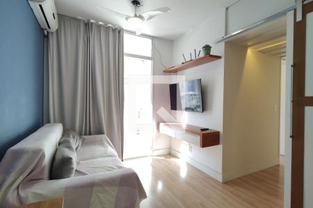 Sala de apartamento à venda com 2 quartos, 48m² em Anil, Rio de Janeiro