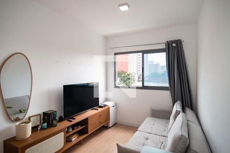 Sala / Cozinha de apartamento para alugar com 1 quarto, 25m² em Bela Vista, São Paulo