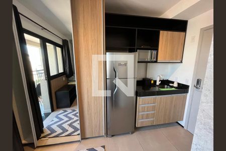 Cozinha de apartamento à venda com 1 quarto, 22m² em Vila Mariana, São Paulo