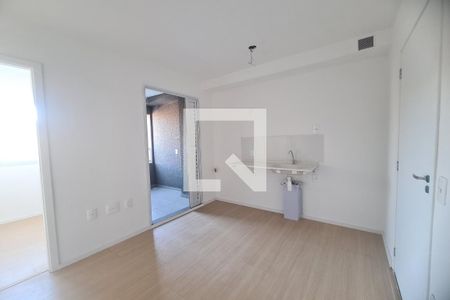 Sala/Cozinha de apartamento à venda com 2 quartos, 29m² em Jardim Imperador (zona Leste), São Paulo
