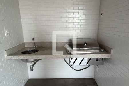 Varanda da Sala de apartamento para alugar com 1 quarto, 54m² em Boqueirão, Santos