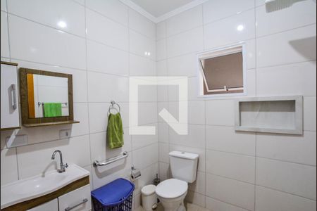 Banheiro Social 1 de casa à venda com 3 quartos, 222m² em Parque Marajoara, Santo André