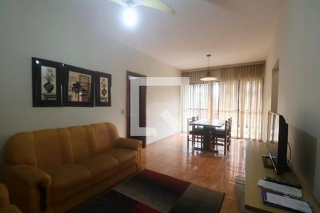 Sala de apartamento para alugar com 2 quartos, 140m² em Vila Julia, Guarujá
