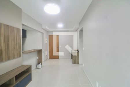 Sala de apartamento para alugar com 2 quartos, 74m² em Vila Alzira, Guarujá