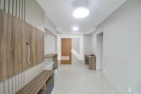 Sala de apartamento para alugar com 2 quartos, 74m² em Vila Alzira, Guarujá