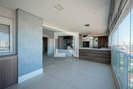 Varanda gourmet de apartamento à venda com 3 quartos, 130m² em Jardim da Gloria, São Paulo