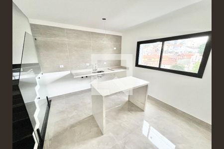 Sala/Cozinha de casa à venda com 3 quartos, 90m² em Jardim Paraíso, São Paulo